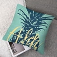 thumbnail image 7 of PIKWEEK Pillow Covers Summer Colorful Fresh Pineapple Tropical Fruit Cotton  Throw Pillow Case Cushion Cover Outdoor Home Couch Decorative Set of 2 Multiple specifications, 7 of 7