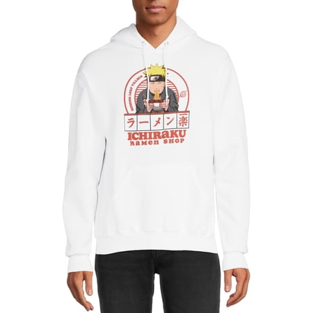 Naruto Shippuden Men's and Big Men's Graphic Pullover Hoodie Sweatshirt, Sizes S-3XL