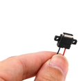 thumbnail image 4 of Conector Usb 3.1 Tipo C De 5 Piezas, Toma Usb C Impermeable De 2 Pines Con Anillo De Goma, Puerto De Carga Rápida Usb C Con Flancos De Instalación Horizontal, 4 of 4