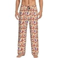 thumbnail image 1 of Fotbe Corgi Head with Floal Pantalones de Pijama para Hombre, Pantalones de Dormir, Pantalones de Casa con Cintura Ajustable y Bolsillos-XX-Large, 1 of 6