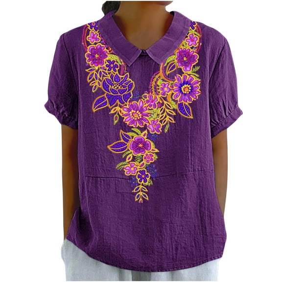 Women Casual Tops Cotton Long Dress Shirts to Wear with Leggings Summer Clothes for Women 2025 Vacation Cruise Petite