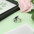 thumbnail image 3 of Black Bat Halloween Ring, 3 of 4