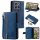 thumbnail image 1 of For Motorola Edge 50 Neo 5G Case PU Leather Phone Cover with Zipper Wallet 9 Card Slots, 1 of 5