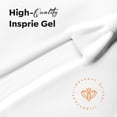 thumbnail image 3 of modelones Gel Top Coat Base Coat and White Gel Nail Polish 3 Pcs No Wipe Spring Gel Polish Set, Soak Off Nail Lamp Acid Free No Wipe Clear Base Top Gel Nail Polish Art Manicure Gifts for Women, 3 of 9