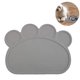 thumbnail image 1 of Alfombrilla para comida de mascotas, alfombrilla para cuenco para perros, forma de pata, silicona antideslizante para agua ZefeiWu 8390606753069, 1 of 1