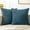 Blue, variant on Corduroy Pillow Covers Pack of 2 Boho Decorative Spliced Throw Pillow Covers Soft Solid Couch Pillowcases Cross Patchwork Textured Cushion Covers for Living Room Bed Sofa