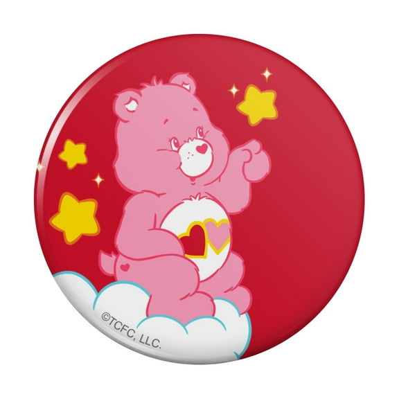 Care Bears Love-A-Lot Bear Pinback Button Pin