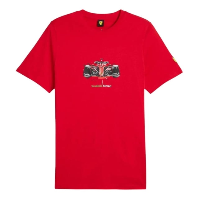 Playera Puma Hombre Ferrari Scuderia Race Graphic Rojo rojo M