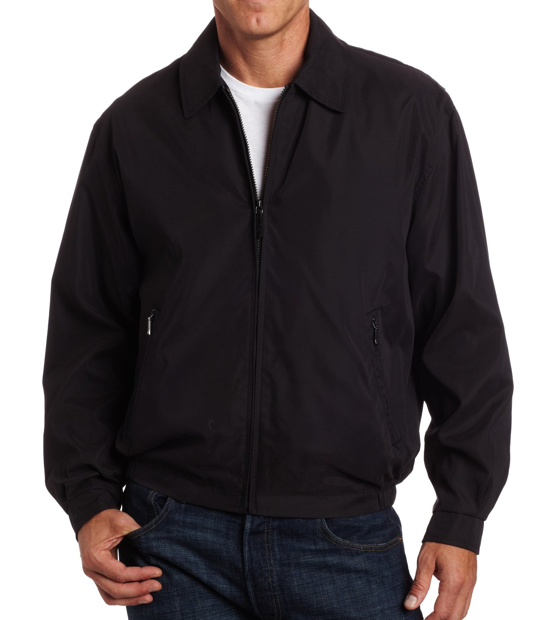 Mens Jacket Deep Auburn Golf Full-Zip Zip XLT