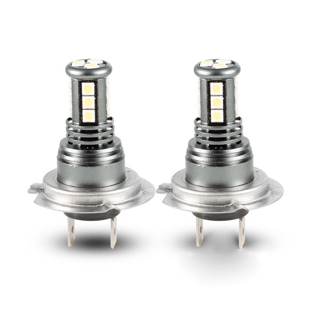 Riwesomey 2 uds bombilla LED a prueba de polvo faro de coche faro de motocicleta faros antiniebla automáticos 9005 9006 24V 80W luz accesorios de Type2 NO2 Riwesomey VI016273-03