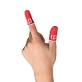 thumbnail image 5 of Methold 2 piezas juegos móviles guantes con mangas para los dedos pantalla táctil portátil nailon cómodo controlador de juegos cubiertas de mano rojo Type1 NO1, 5 of 5