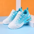 thumbnail image 4 of CZV Women's Shock Absorption Running Shoes, Breathable Mesh Lightweight Athletic Sneakers for College, Commute, Walking, Gym, Casual.Blue, 4 of 5