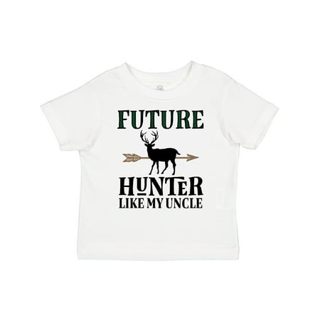 

Inktastic Bowhunting Future Hunter Like Uncle Gift Toddler Boy or Toddler Girl T-Shirt