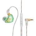 thumbnail image 2 of X6 Auriculares con Cable en La Oreja Graves Profundos Graves Pesados con Micrófono Bobina Móvil Grande Subwoofer de 3,5 Mm Auriculares Deportivos Envo Verde, 2 of 8