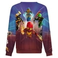 thumbnail image 2 of Ninjago Unisex Pullover Hoodie Fashion Round Neck Sweatshirts Sweater For Mens Womens, 2 of 6
