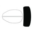 thumbnail image 2 of Rvinyl Window Tint Kit Compatible with Audi TT 2008-2015 (Convertible) - Rear Windshield Precut Kit, 2 of 8