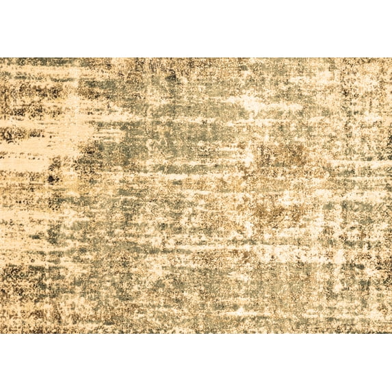 Ahgly Company Indoor Rectangle Oriental Brown Industrial Area Rugs, 5' x 8'