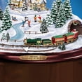 thumbnail image 2 of Globo de Nieve Aldea Thomas Kinkade de The Bradford Exchange: Luces, Música y Movimiento, 2 of 5