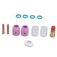 thumbnail image 4 of TIG Welding Accessory, Standard Design Welder Glass Cup Easy Installation  Materials 12Pcs  For WP-17/18/26, 4 of 8