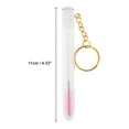 thumbnail image 2 of Unique Bargains 1 Pc Compact Eyelash Brush for Vacation Pink Plastic Nylon, 2 of 5