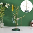 thumbnail image 3 of 1pc Tree Shape Jewelry Display Rack Jewelry Hanging Organizer Dresser Adornment, 3 of 8