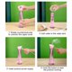 thumbnail image 4 of Humidificador USB tipo torre, dispositivo de hidratación portátil de escritorio, vaporizador de cintura delgada., 4 of 6
