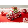 thumbnail image 2 of Grace Teaware Holiday Snowman Presents Car Cookie Jar 1.28qt, 2 of 3