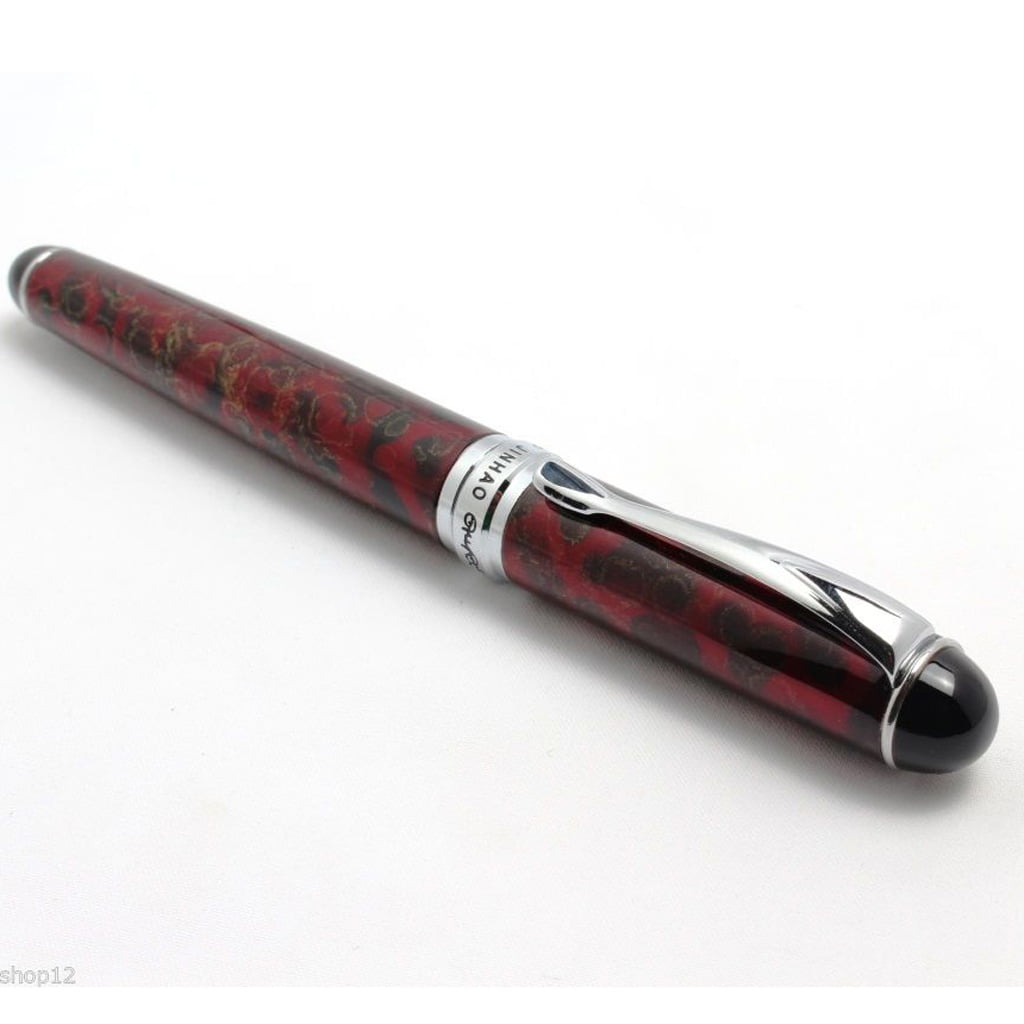 Jinhao 750 Rollerball Pen Fashion Smooth Writing Signature Pen Flash Red Color 