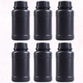 thumbnail image 3 of 6pcs Chemical Engineering Bottles Simple Durable Plastic Away From Light Chemical Holders Storage Container (Black), 3 of 6