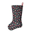 thumbnail image 2 of Christmas Stockings,Dark Blue Christmas Santa and Gnome Pattern Stockings Christmas,14.8'' Xmas Stockings,Christmas Party Favors,Christmas Party Decorations,Christmas Stockings Personalized, 2 of 5