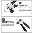 thumbnail image 6 of EDHITNR Multifunctional Stainless Steel Can Opener, Powerful Household Manual Can Opener Tool, Easy Grip Ergonomic Handles for Effortless Opening Easy Cleaning, Black, 6 of 7