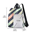 thumbnail image 3 of FORMRS Women's Travel Backpack Purse Anti-Theft Hidden Pockets Casual Shoulder Bag, Isometric Green, 3 of 7