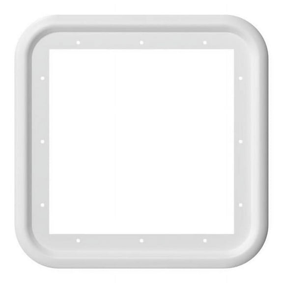 Fogatti FS06TRW 15 x 15 in. Door Kit with Trim Ring, White