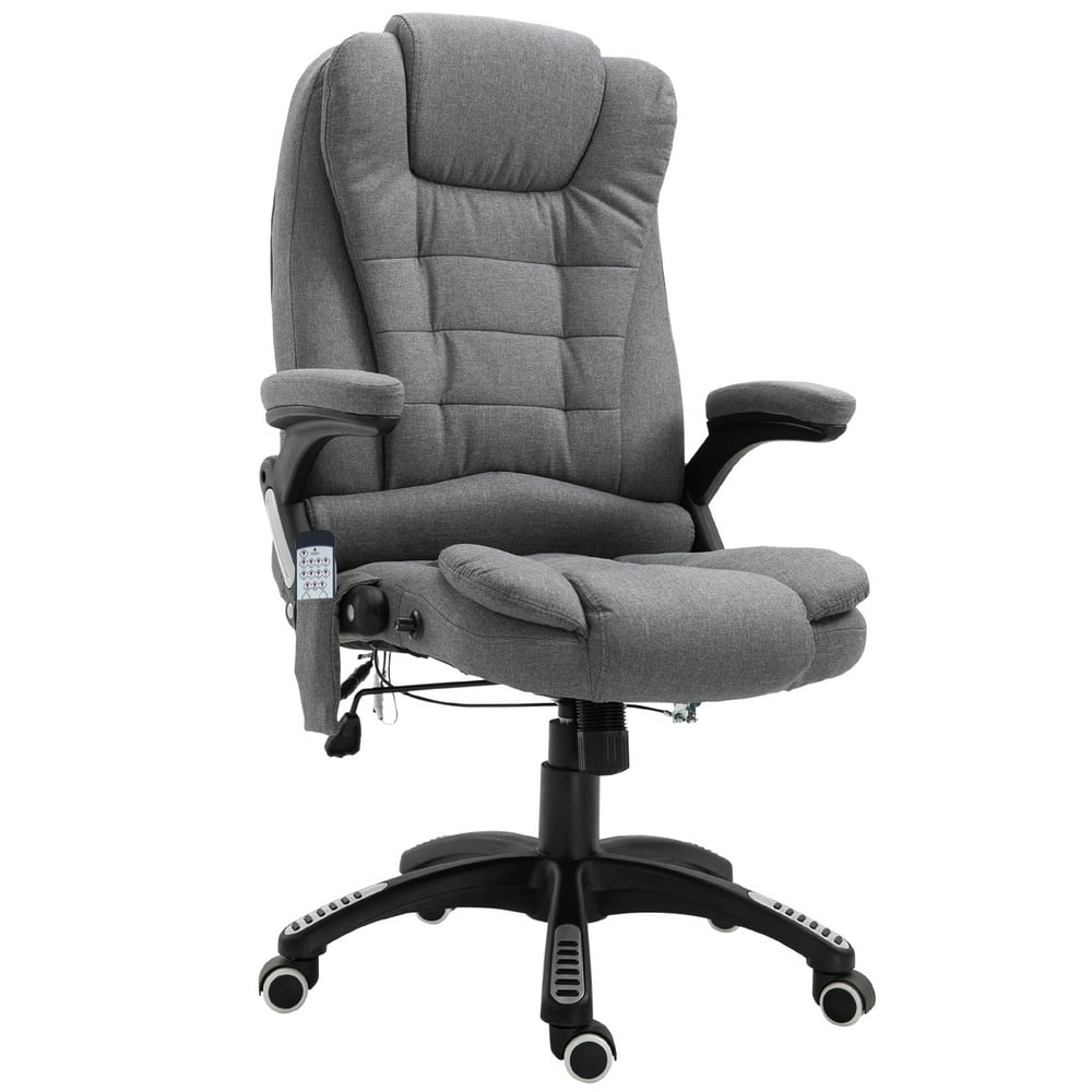 Vinsetto Ergonomic Vibrating Office Chair with 6 Point Massage and