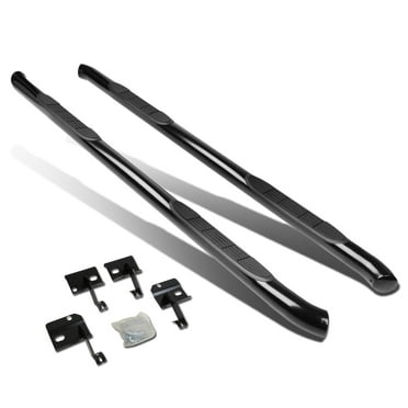 DNA Motoring 3" Black Side Step Nerf Bars Running Boards for 2009-2017 Traverse Acadia GM Lambda