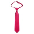 thumbnail image 4 of Krdevn Korean Japanese Style Short Solid Color Girls Kids No Tie Bow Tie Easy Pull School Preppy Accessory,One Size, 4 of 4