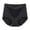 Black, variant on biudgviw Womens Underwear Seamless High Waisted Stretch No Show Panties Soft Lightweight Full Coverage Briefs