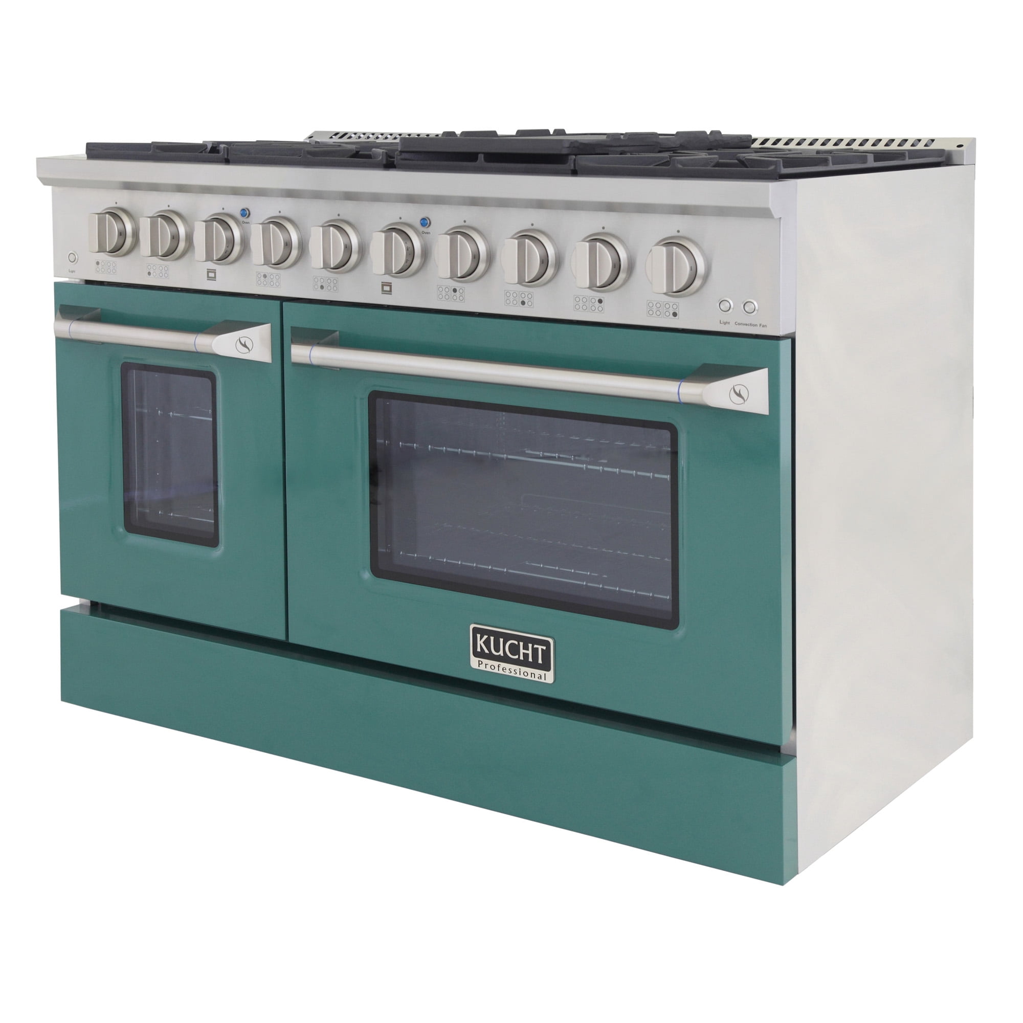 48 in. 6.7 cu. ft. Dual Fuel Range for Natural Gas in Green