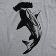thumbnail image 2 of Mens Hammerhead Shark T Shirt Cool Aquatic Wildlife Graphic Tee Graphic Tees, 2 of 9