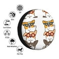 thumbnail image 4 of Sikiie Corgi Dog2 PVC Leather Spare Tire Wheel Cover Spare Tire Cover, for Car Truck SUV Camper Trailer Universal Fit(14-17in)-15 inch, 4 of 6