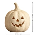 thumbnail image 3 of Halloween Decorations Pumpkin Candle Holder Lantern Vintage Autumn Farmhouse Table Decoration for Fall Home Indoor Outdoor Front Porch Mantel, 3 of 7