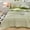 Green, variant on Temperature-Regulating 3-Piece Dorm Bedding Set for College Students | Machine-Washable Brushed Polyester | All-Season Breathable Essentials