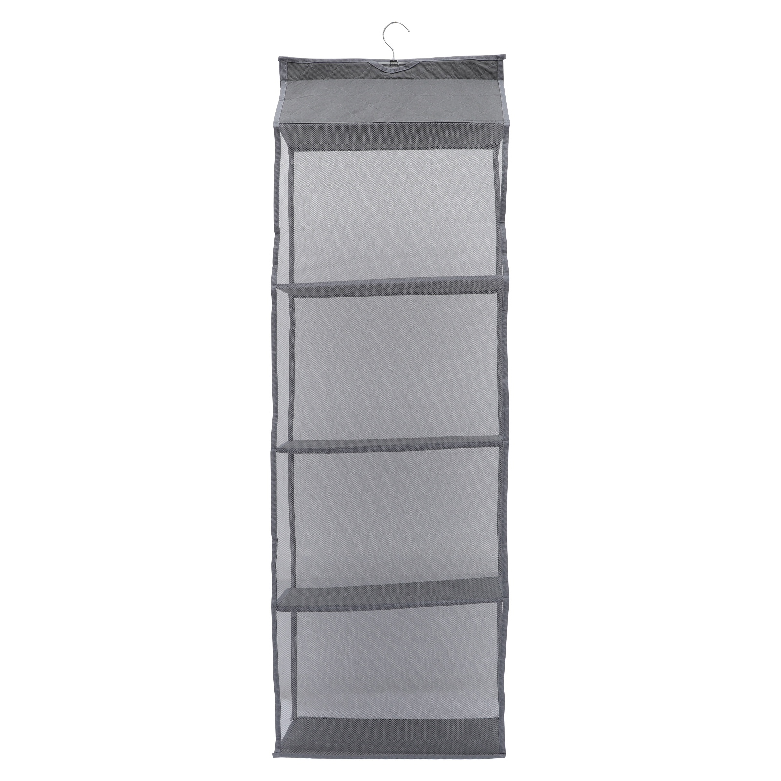 Hanging Closet Shelf Fourlayer Storage Bag Household Clothes Container