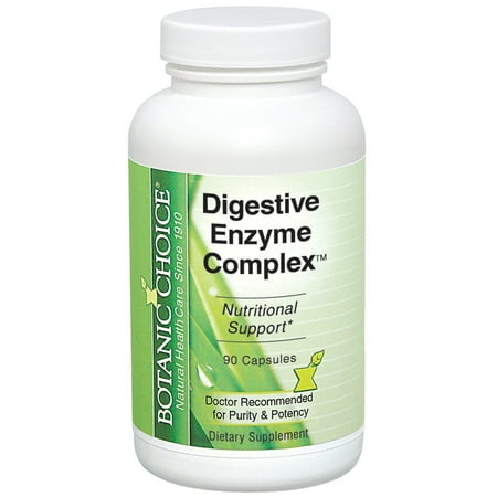 Botanic Choice Complexe enzyme digestive, 90 Ct