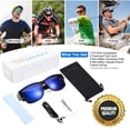 thumbnail image 7 of TINHAO Oversized Square Fit Over Glasses Sunglasses for Men, Polarized UV400 Wear Over Prescription Glasses for Driving Fishing Hiking Cycling Outdoor, 7 of 7