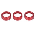 thumbnail image 2 of AC Switch Knob Ring Trim, Abrasion Resistant Strong Air Conditioning Knob Cover Anti Scratch  For Car, 2 of 8
