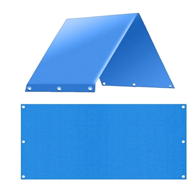 Bâche de Toit Robuste pour Terrain de Jeu, Imperméable, Pare-Soleil pour Ensemble Extérieur, Équipement, Protection, Bleu, JKODE