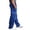 F#02-Blue, variant on Men's Casual Cargo Pants Solid Casual Elastic Drawstring Casual Workout Joggers with Large Flap Pockets Loose Straight Sweatpants for Men, S-5XL