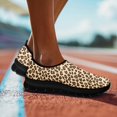 thumbnail image 4 of Psesaysky Leopard Print Sneakers for Ladies Slip on Casual Shoes Anti-Slip Shock-Absorbing Running Shoes Light and Breathable Dress Shoes, 4 of 7