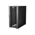 thumbnail image 1 of StarTech.com 25U Server Rack Cabinet, 4 Post Adjustable Depth 7 Pouces to 35 Pouces Locking Vented Mobile/Rolling Network/Data/IT Equipment Enclosure w/ Casters/Hook & Loop Dell PowerEdge, HP ProLiant 25U Rack Cabinet (RK2537BKM) - Armoire à Rack - Noir - 25U - 37 Pouces, 1 of 14